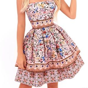 Tarik Ediz Cocktail Homecoming Dress Prom